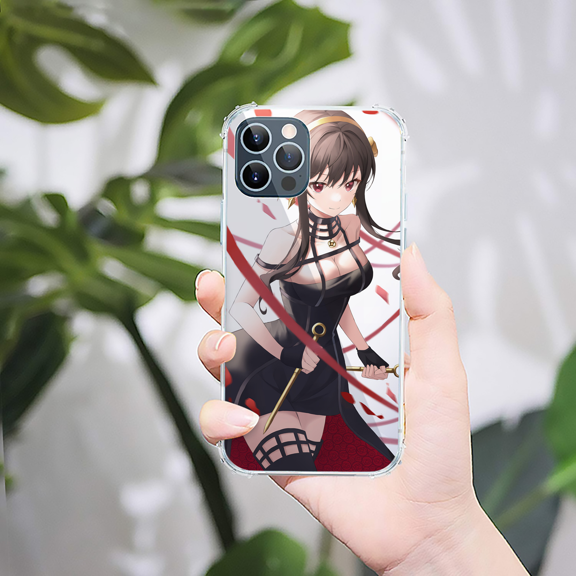（画像用） SPY×FAMILY间谍家家酒 【iPhone 12シリーズ対応】透明スマホケース（クリアソフトケース）